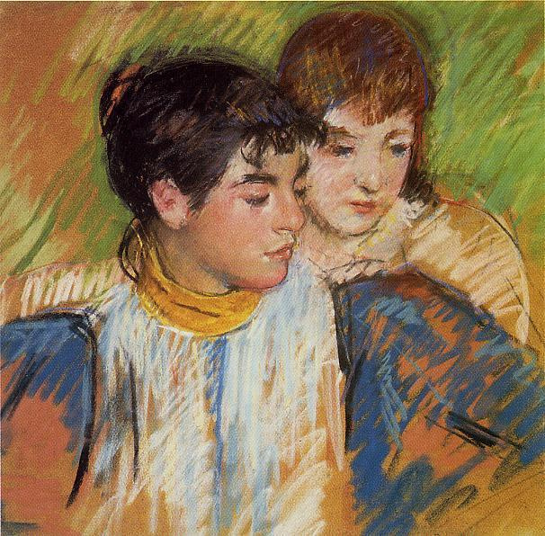 Mary Cassatte. Two sisters