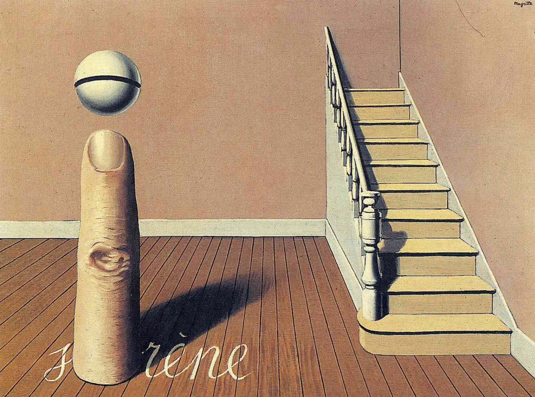 René Magritte. Forbidden literature