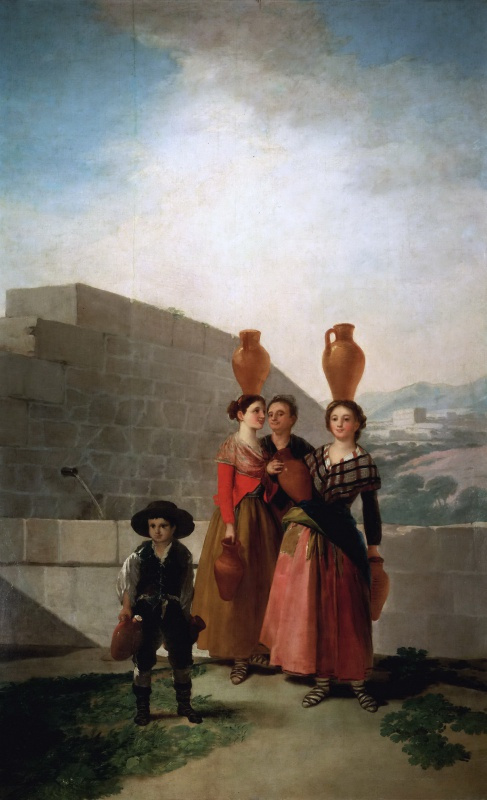 Francisco Goya. Girls with jugs
