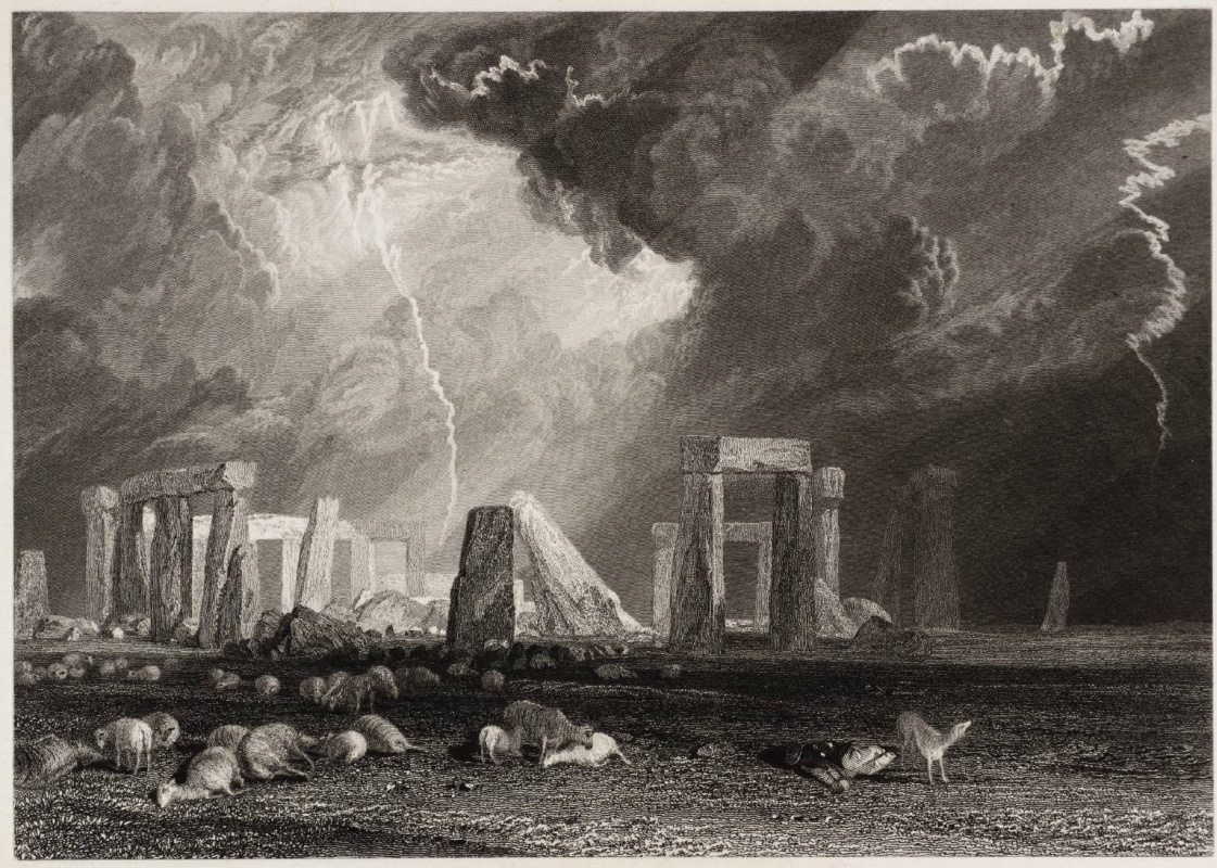 Joseph Mallord William Turner. Stonehenge, Wiltshire