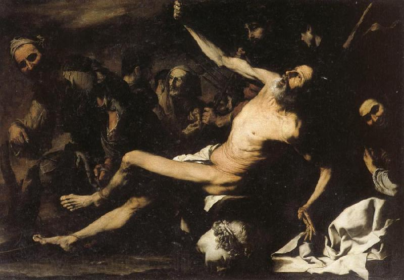 Jose de Ribera. The martyrdom of St. Bartholomew