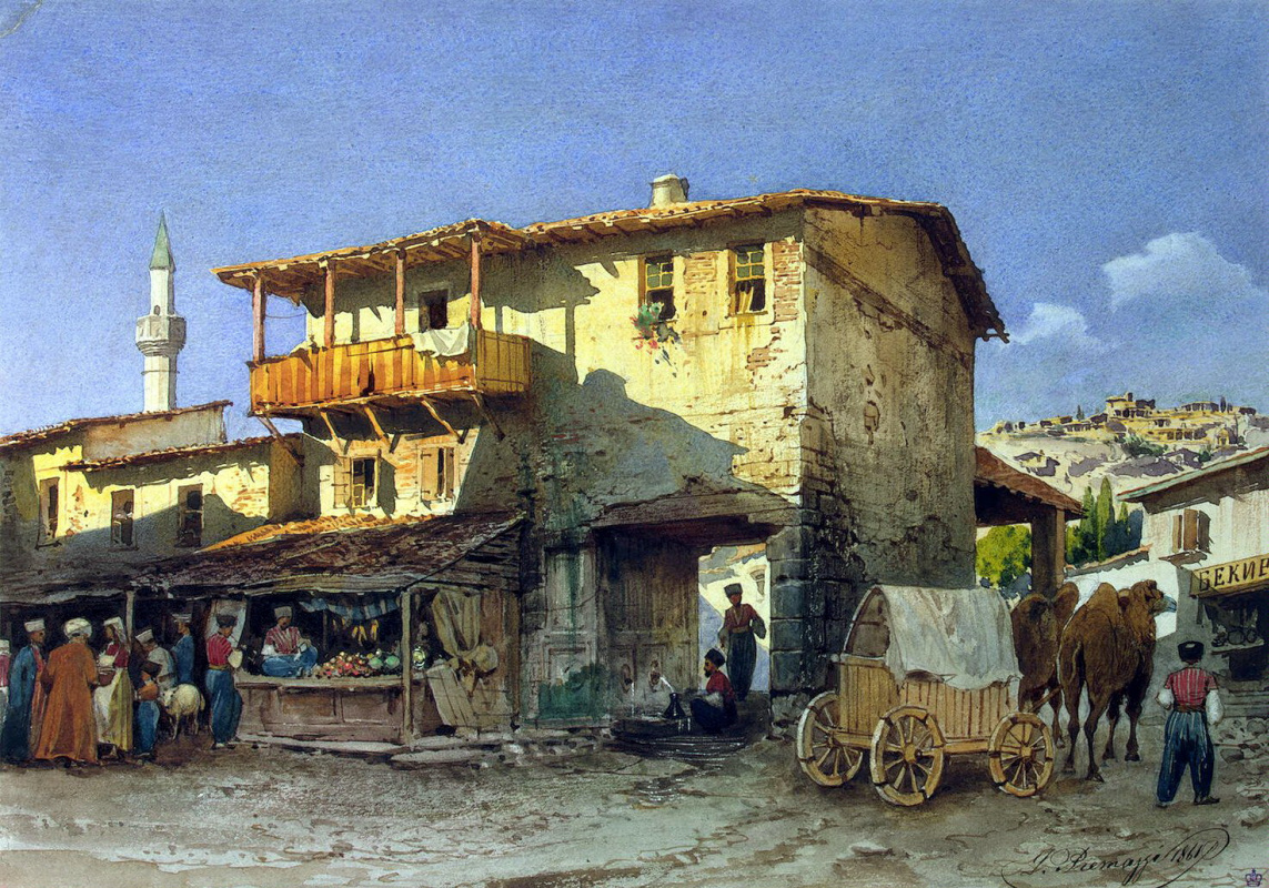 Luigi Premazzi. Southern Bazaar