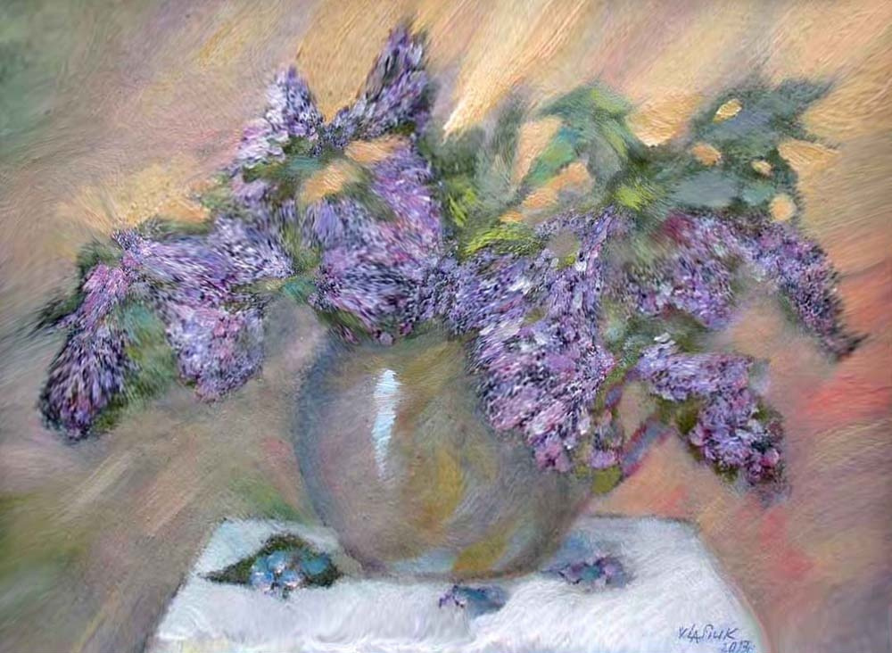 Alexander Ivanovich Vlasyuk. 3-lilac