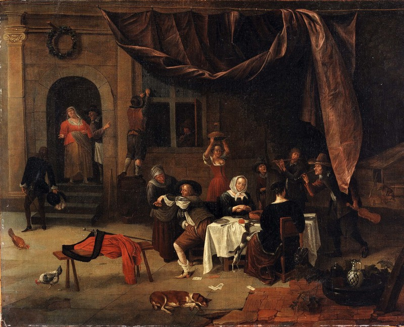 Jan Steen. The return of the prodigal son