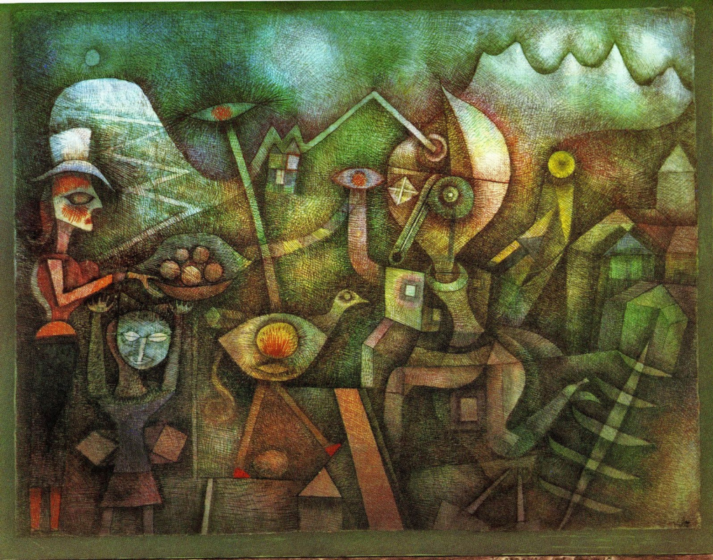 Paul Klee. Carnival in the mountains