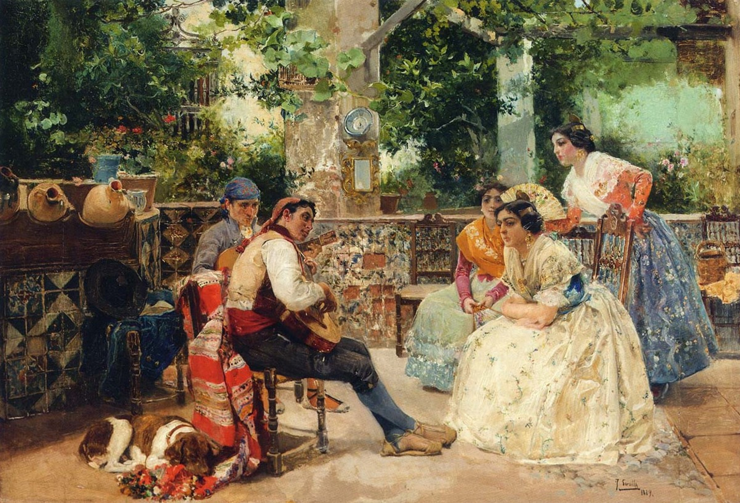 Joaquin Sorolla 油彩画 Joaquin Sorolla 油彩画