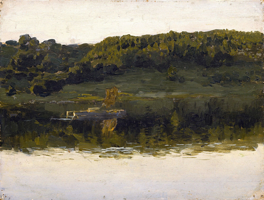 Isaac Levitan. On The Volga