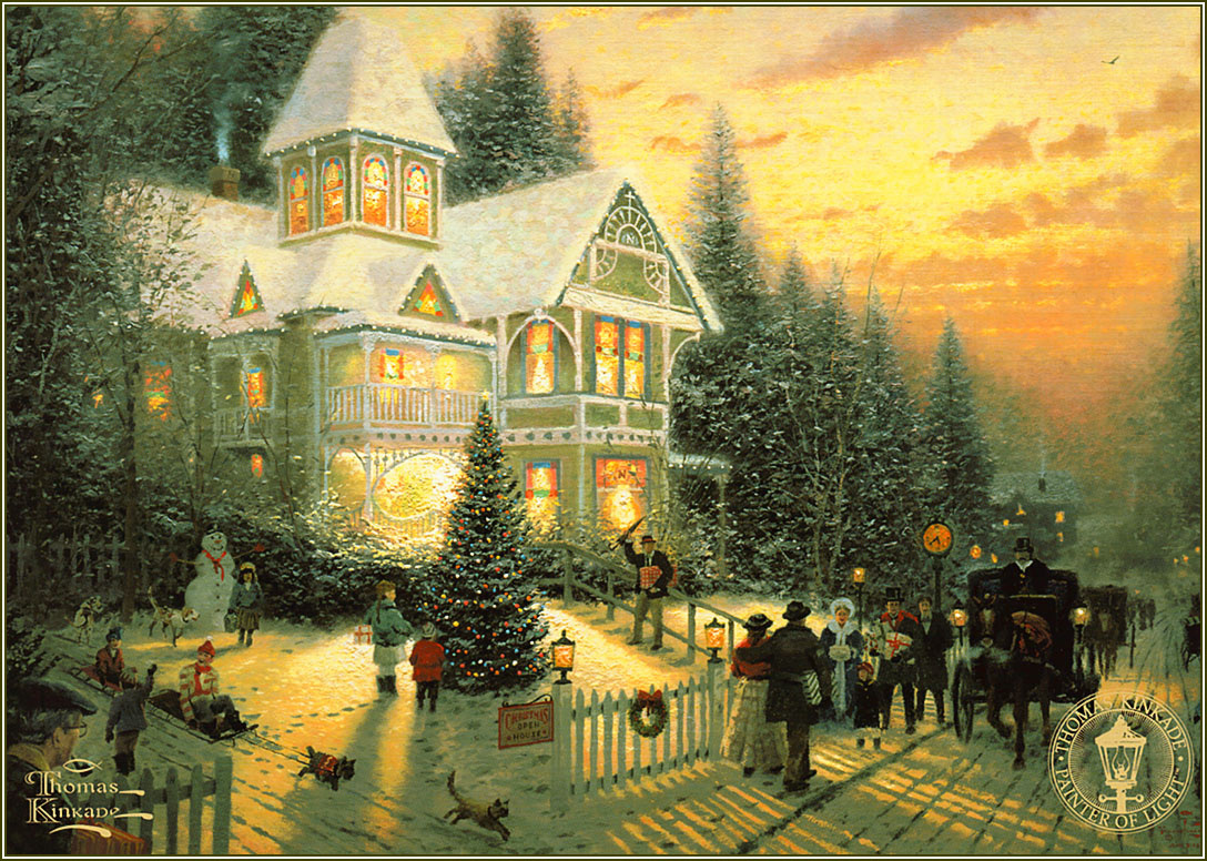 Thomas Kincaid. Victorian Christmas