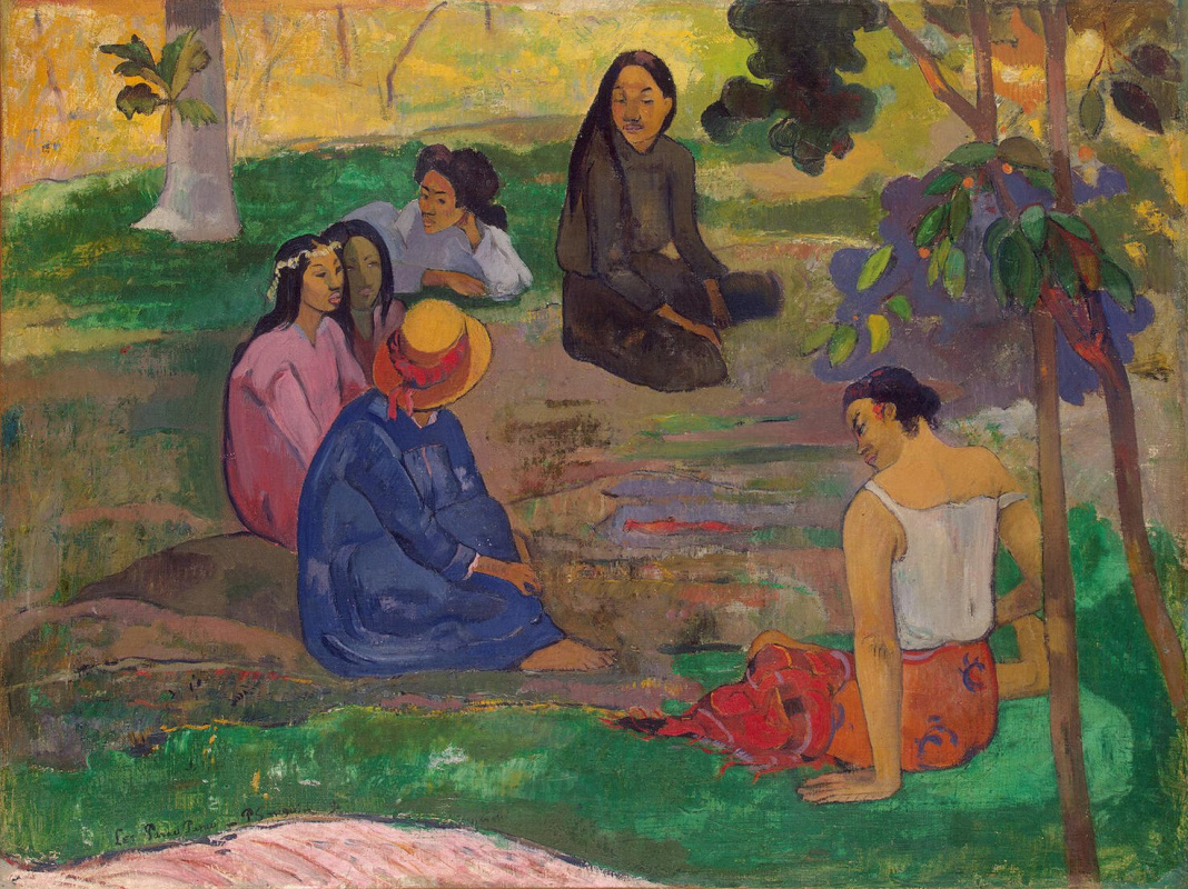 Paul Gauguin. Conversation