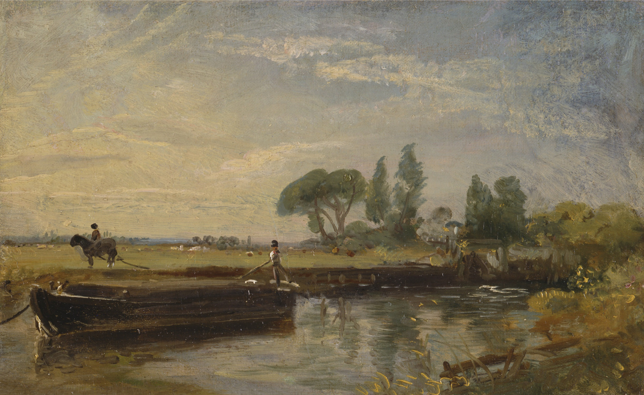 John Constable. Flatford Barge
