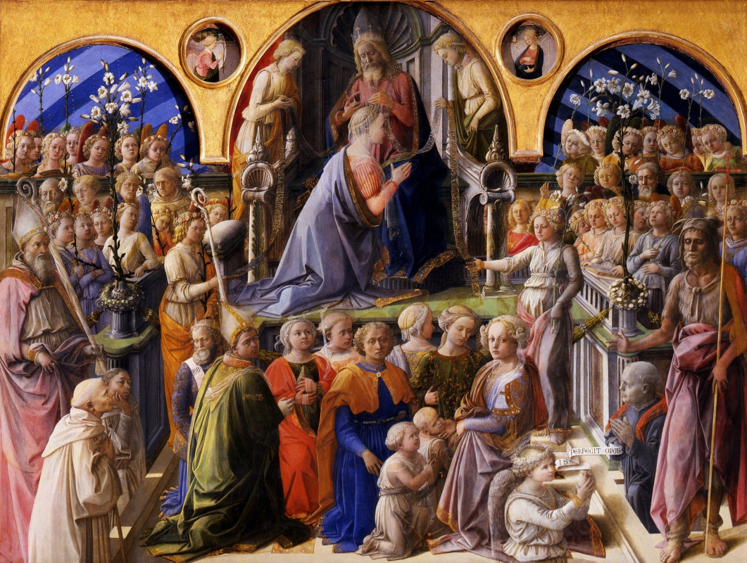 Fra Filippo Lippi. The Coronation Of Mary (Coronation Marigny)