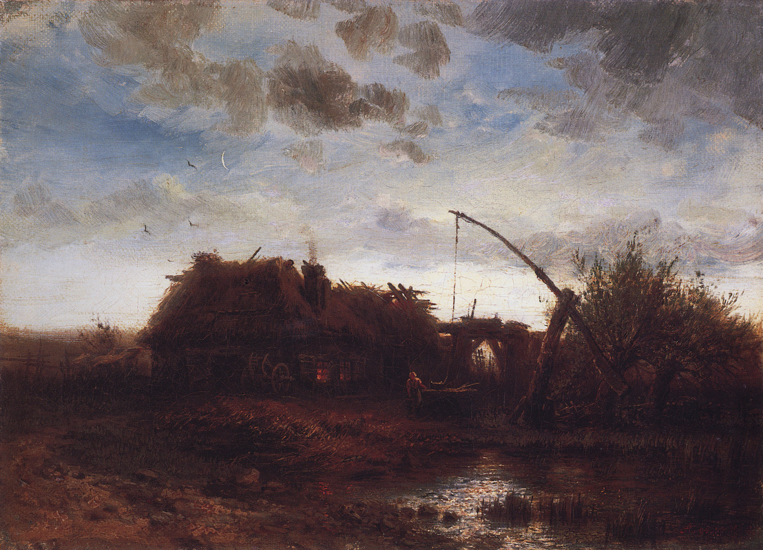 Alexey Savrasov. At the well