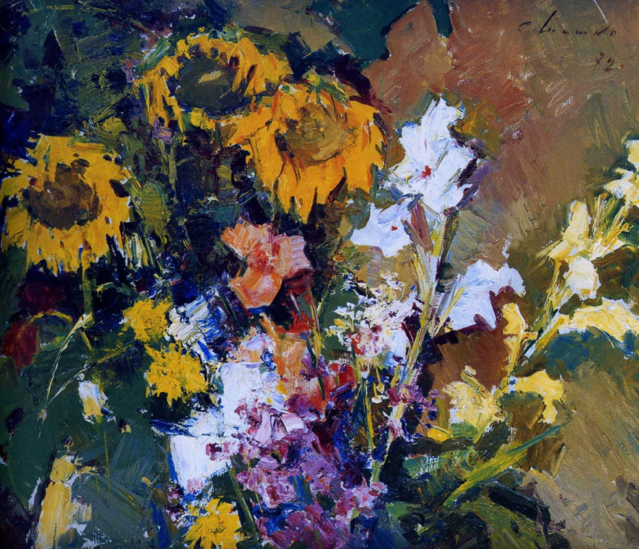 Sergey Fedorovich Shishko. Flowers