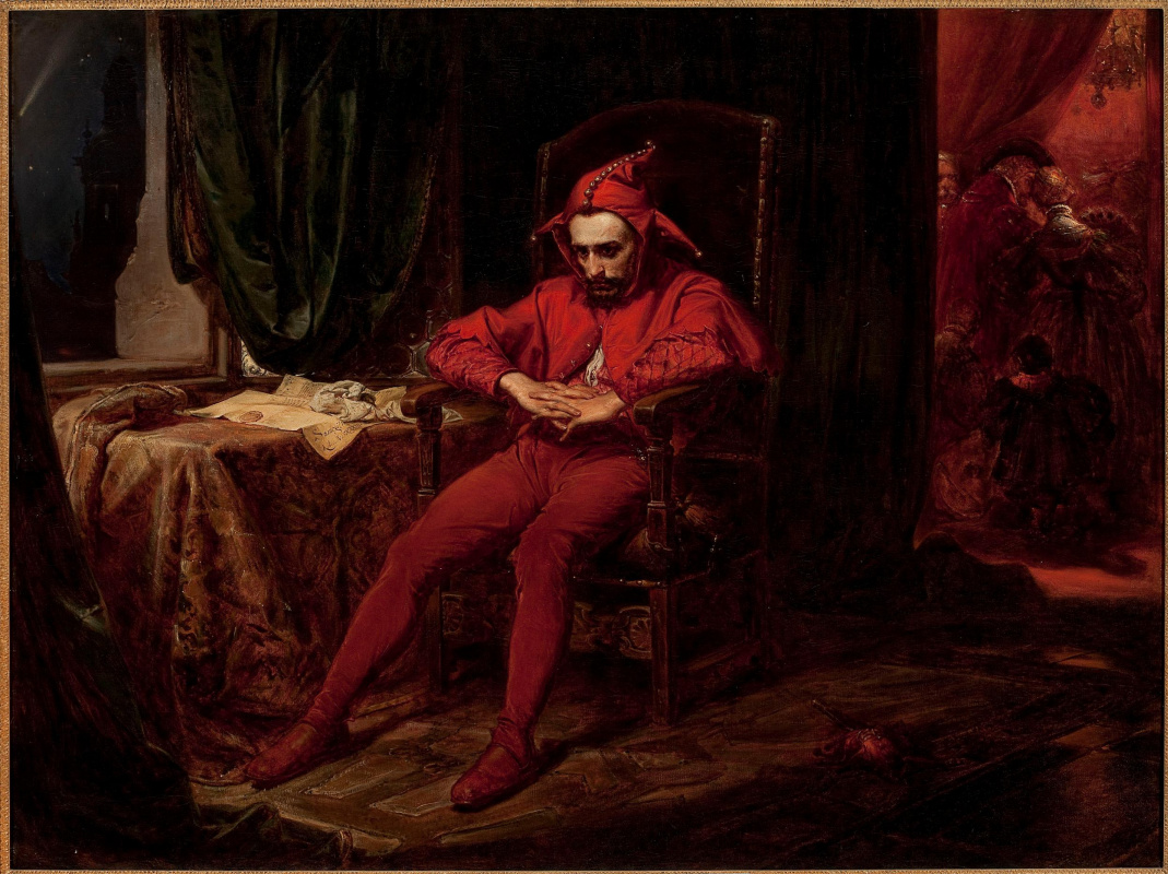 Jan Matejko. Stanchik (Court jester Stanislav Guska)