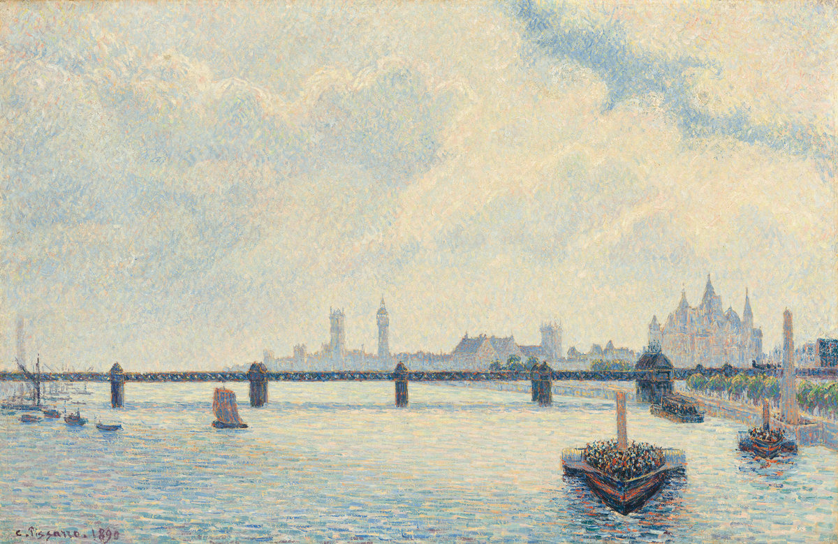 Camille Pissarro. Charing Cross Bridge