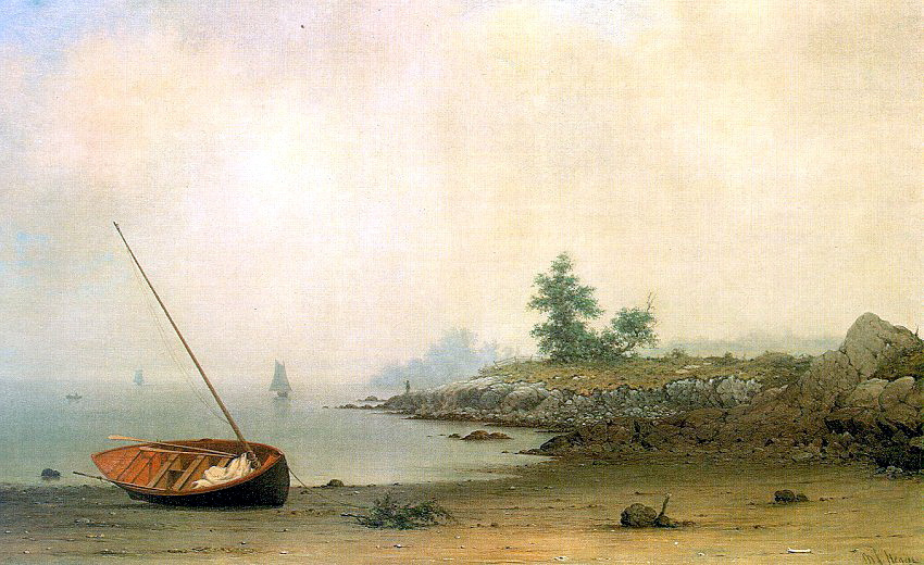 Martin Johnson Head. Boat on the shore