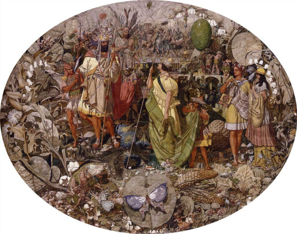 Richard Dudd. Dispute: Oberon and Titania