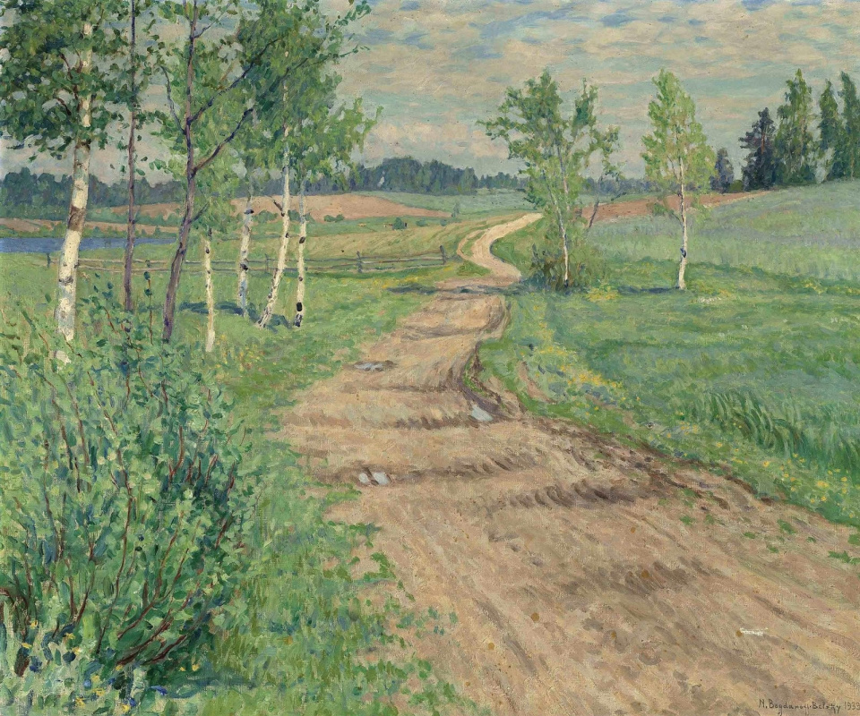 Nikolay Petrovich Bogdanov-Belsky. Rural road