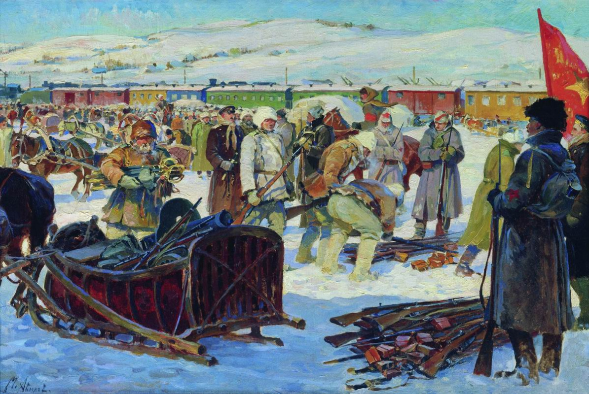 Михаил Иванович Авилов. Разоружение частей Колчаковской армии. 1926