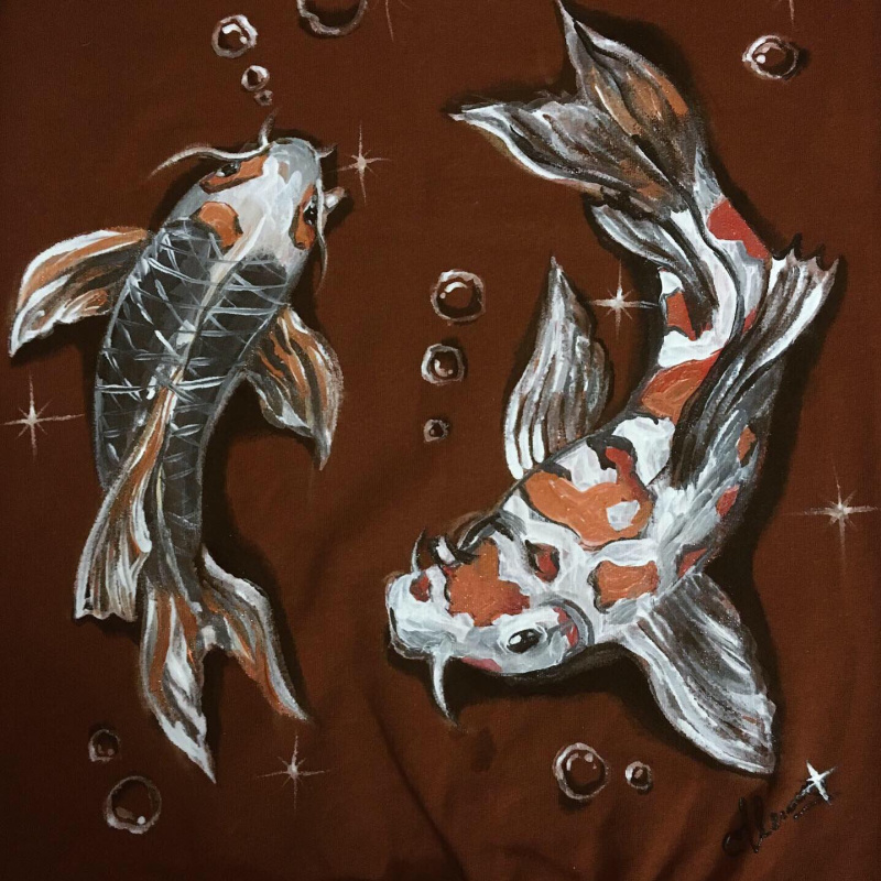 Alena Novikova. Carps