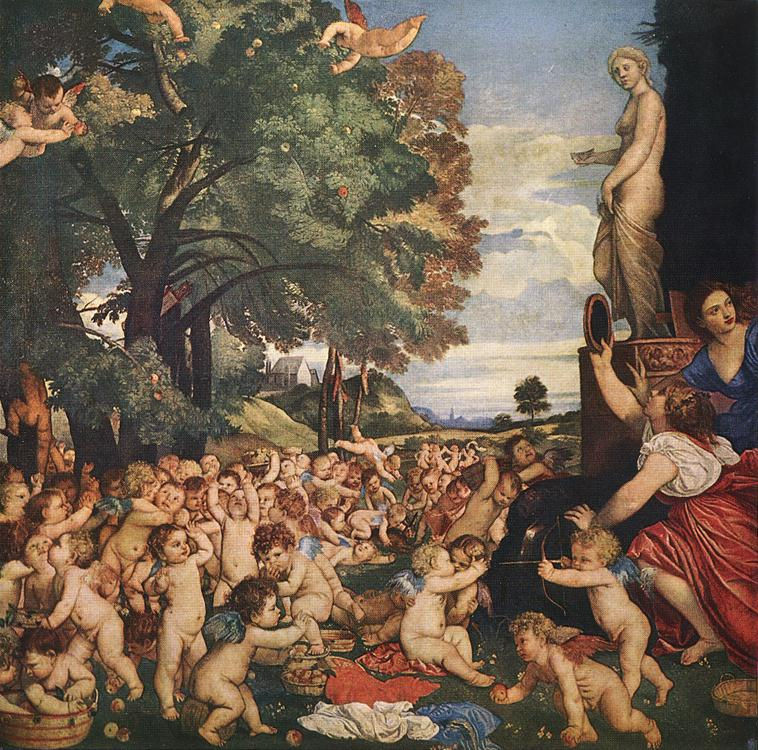 Titian Vecelli. The Worship Of Venus
