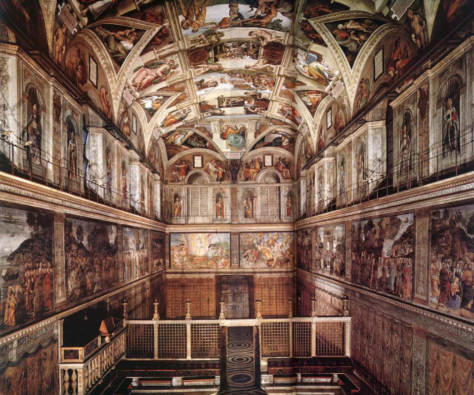 Michelangelo Buonarroti. The Sistine chapel