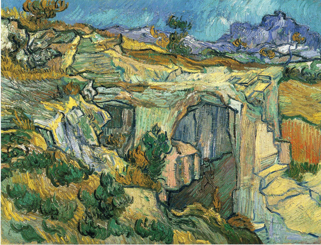 Вінсент Ван Гог. Вход в каменоломню у Сен-Реми