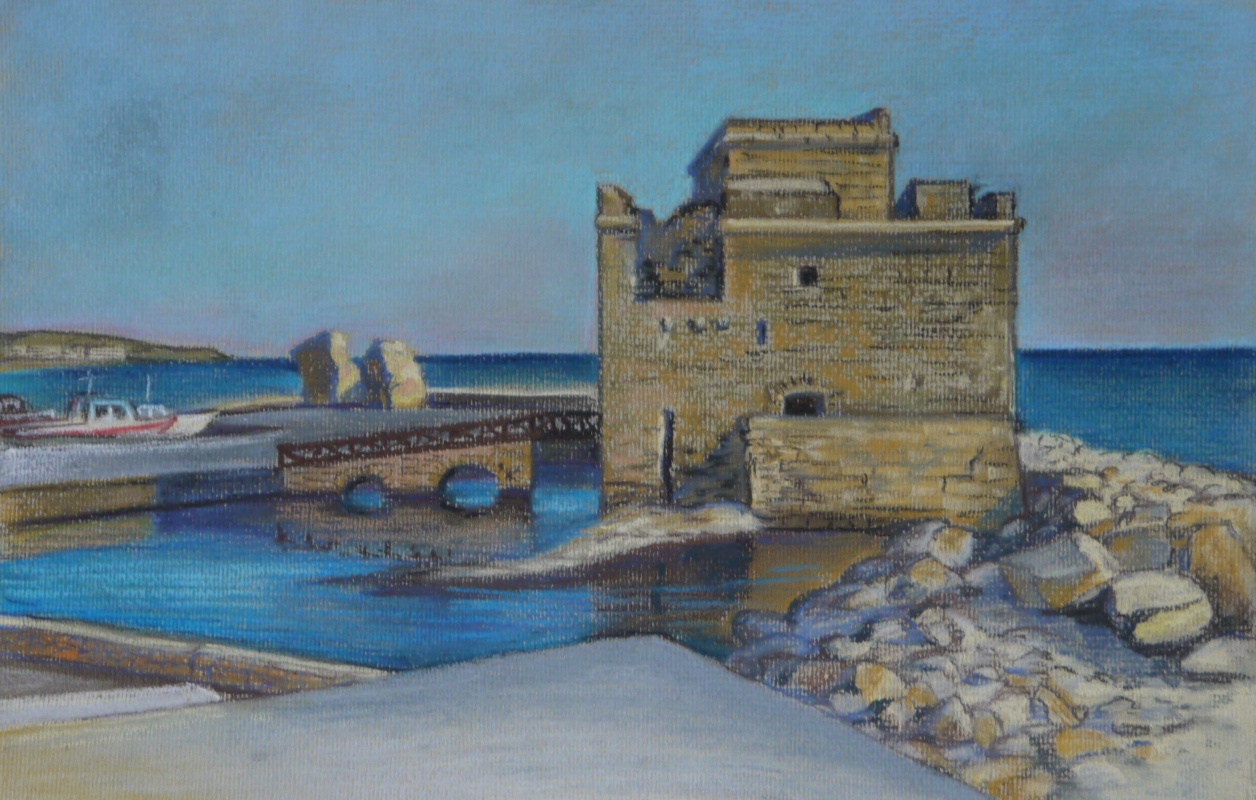 Irina Soboleva. The old Fort in Paphos