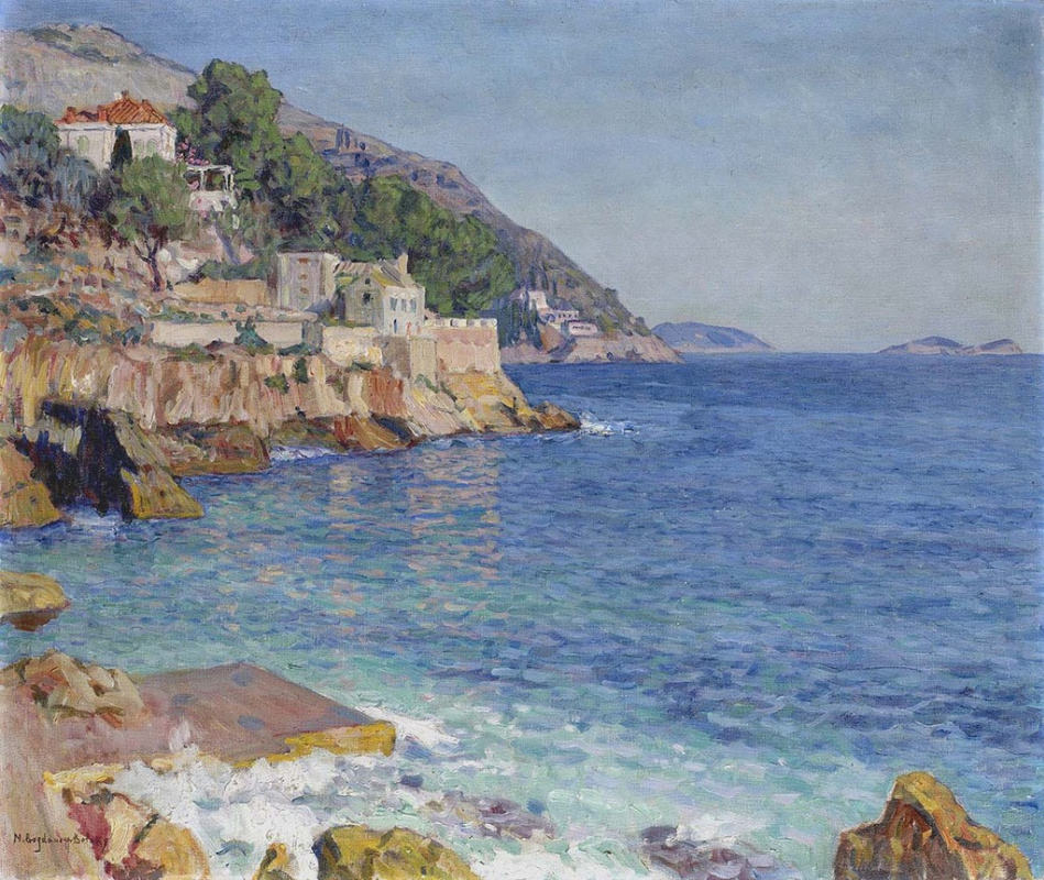 Nikolay Petrovich Bogdanov-Belsky. South sea landscape