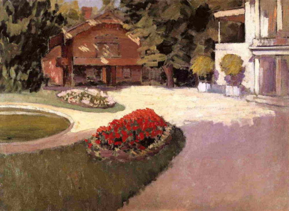 Gustave Caillebotte. Garden in hyères