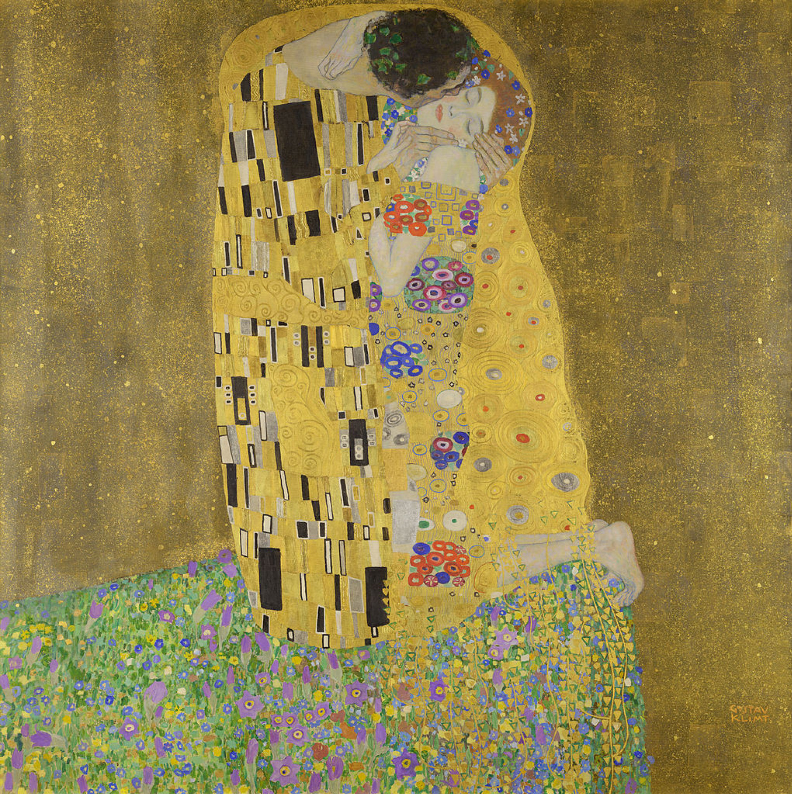 Painting The Kiss by Gustav Klimt - History, Analysis & Facts