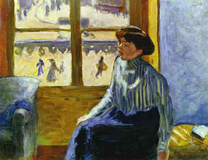 Pierre Bonnard. Woman at the window