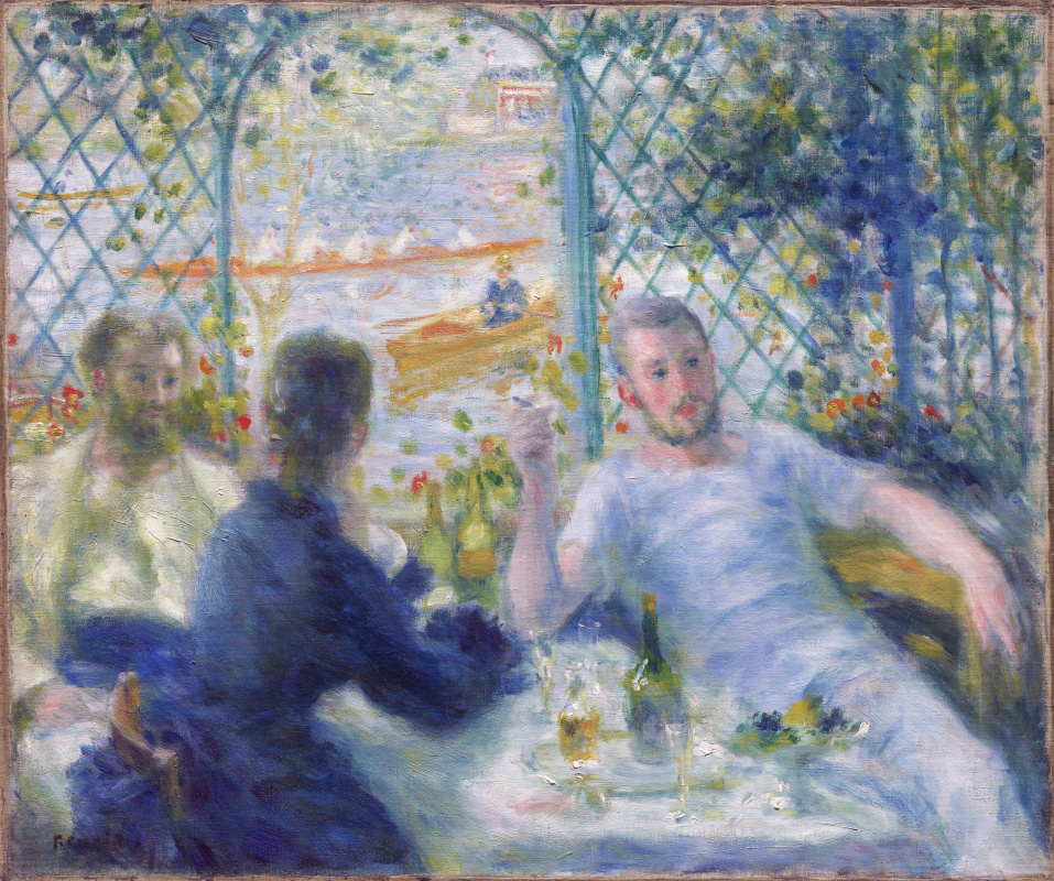 Pierre-Auguste Renoir. Lunch at the Restaurant Fournaise (The Rower’s Lunch)