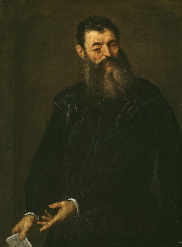 Jacopo Palma Junior. Portrait of a man
