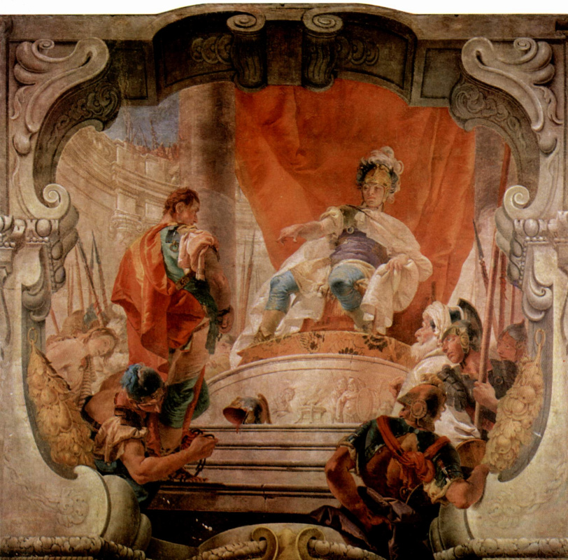 Giovanni Battista Tiepolo. Scipio and the slave
