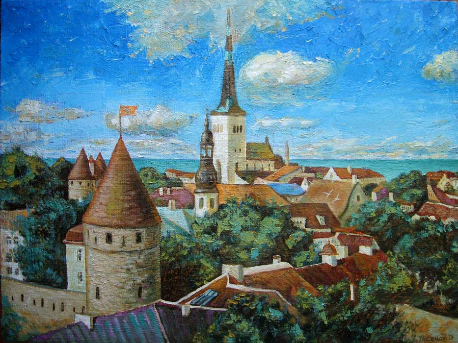 Dmitry Terekhov. Old city. Tallinn.