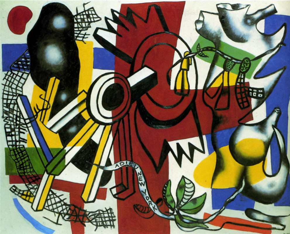 Fernand Leger. Goodbye, New York