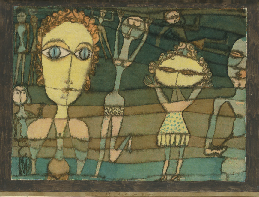 Paul Klee. Auf dem Rasen