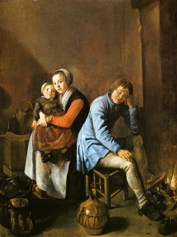 Judith Leyster. Soldier family