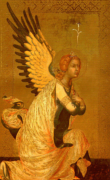 Simone Martini. Angel