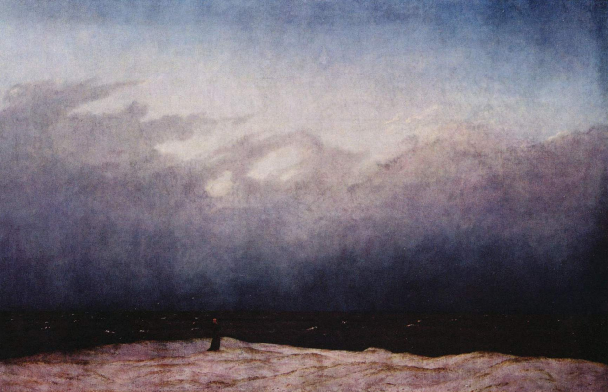 Caspar David Friedrich. Monk by the sea
