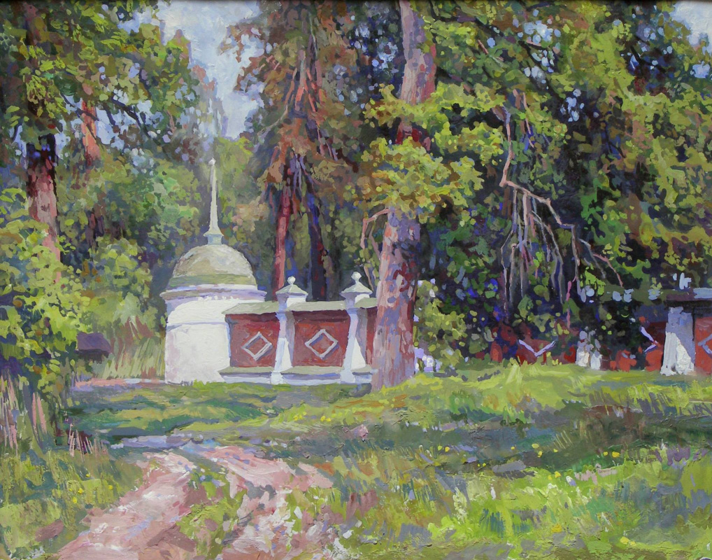 Oleg Borisovich Zakharov. May at the skete. ( Optina )