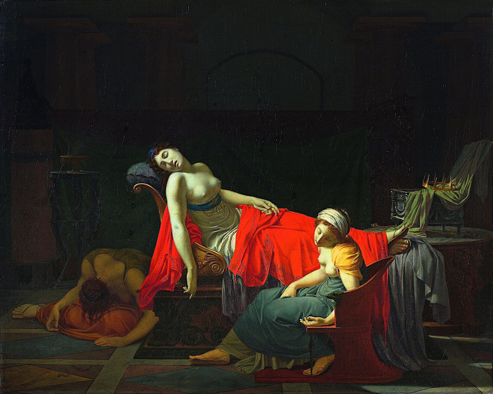 Jean Baptiste Reno. La mort de Cléopâtre