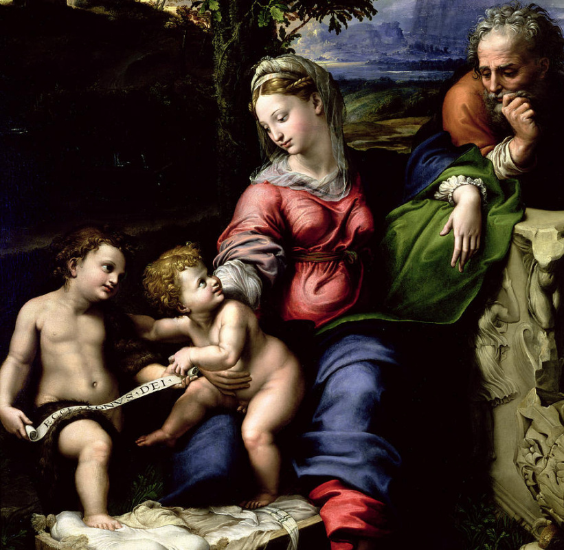 Heilige Familie unter der Eiche (Madonna unter der Eiche)