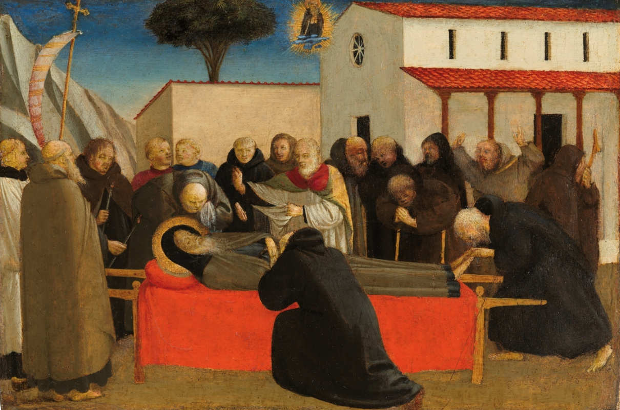 The funeral of saint anthony