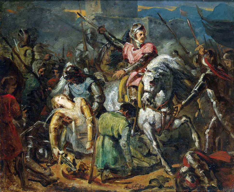 Ari Schaeffer. The death of Gaston de Foix in the battle of Ravenna