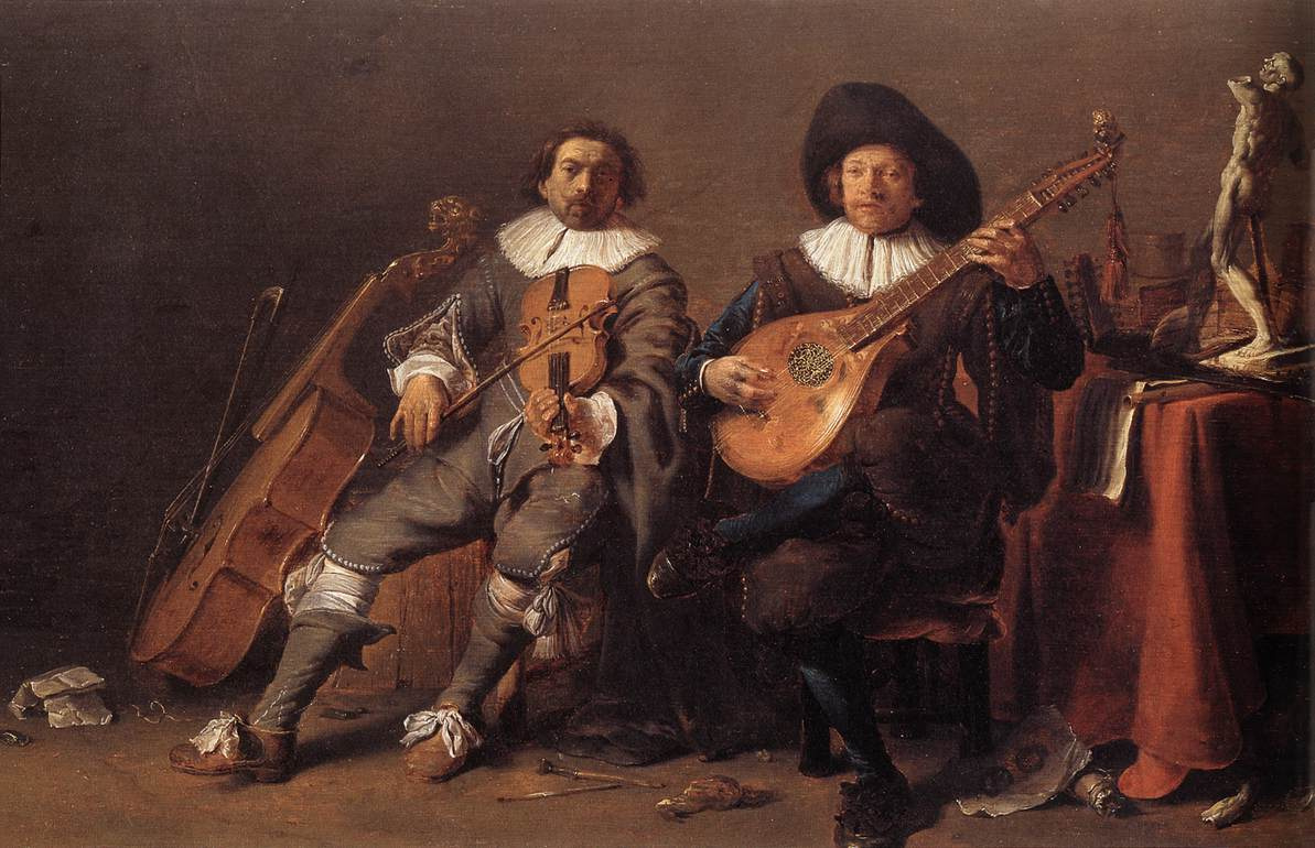 Cornelis Saftleven. Duet