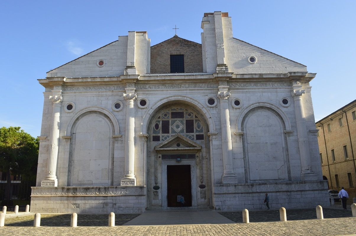 Leon Battista Alberti Tempio Malatestiano, Catedral de Rimini, XV