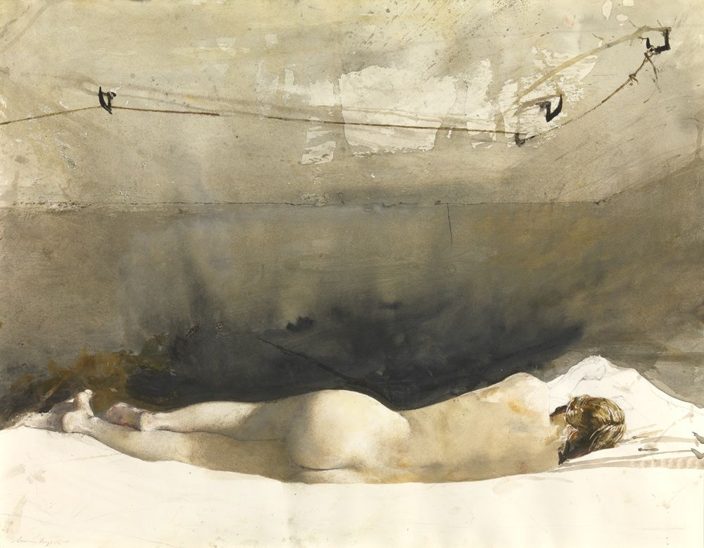 Andrew Wyeth. Barack (from the series "Helga")