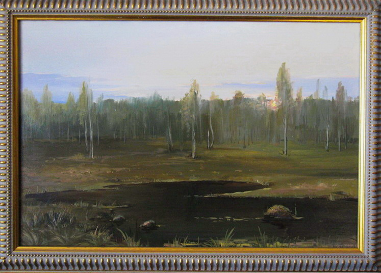 Eugene Gennadievich Laktionov. "Among the swamps"